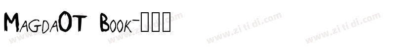 MagdaOT Book字体转换